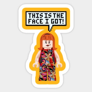 Bianca del Rio Lego from Drag Race Untucked Sticker